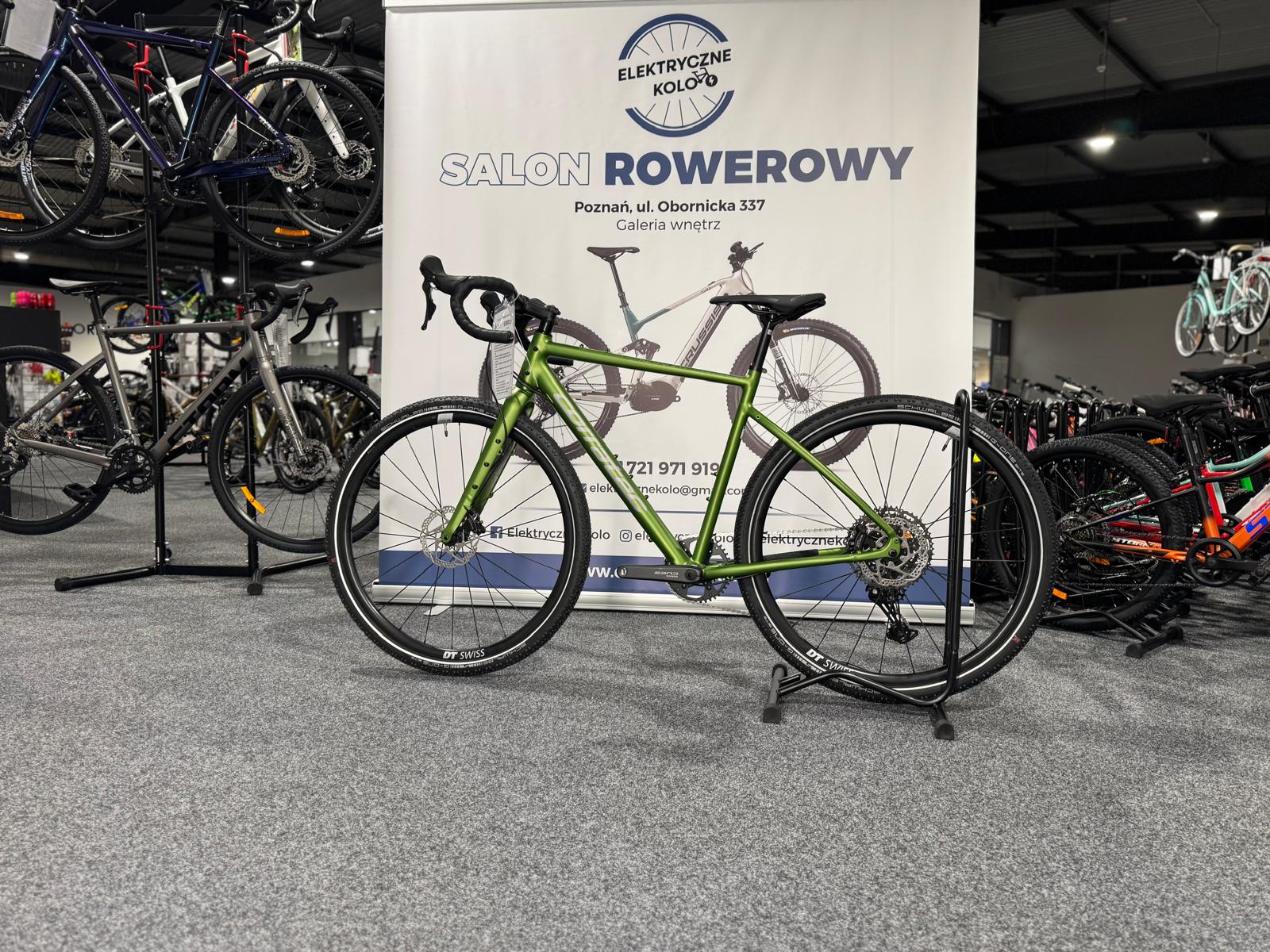 Rower Gravel CORRATEC Allroad Travel 1 Green