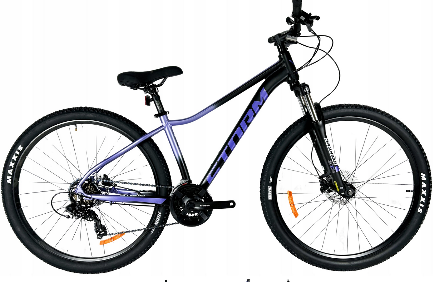 Rower MTB Storm Shark 2.0 Lady rama 16", koło 29 (czarny-fiolet)