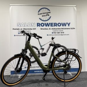 Rower elektryczny Storm E-Diamond Pro Lady 17" (504 Wh) pistacja