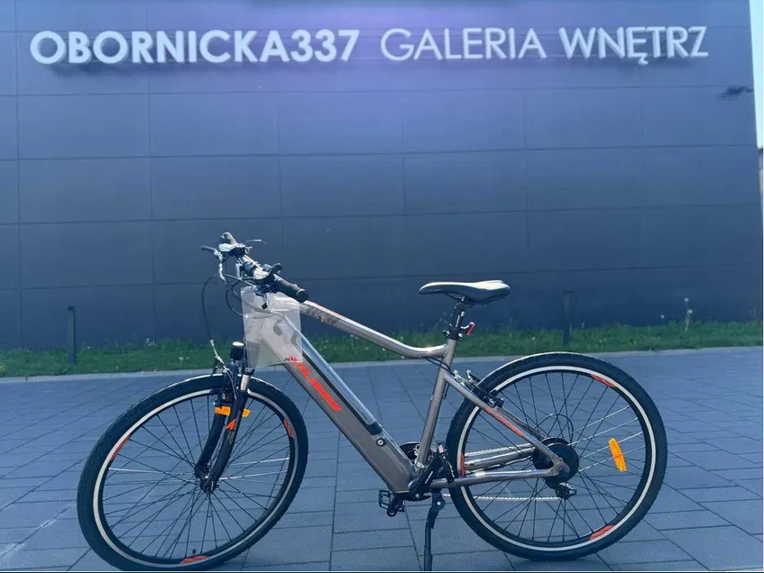 Rower elektryczny Crussis e-Cross 1.9-(612 Wh), rama 18"