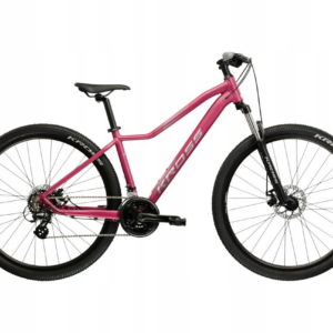 Rower MTB Kross Lea 2.0, rama 15" Różowo / Srebrny Mat