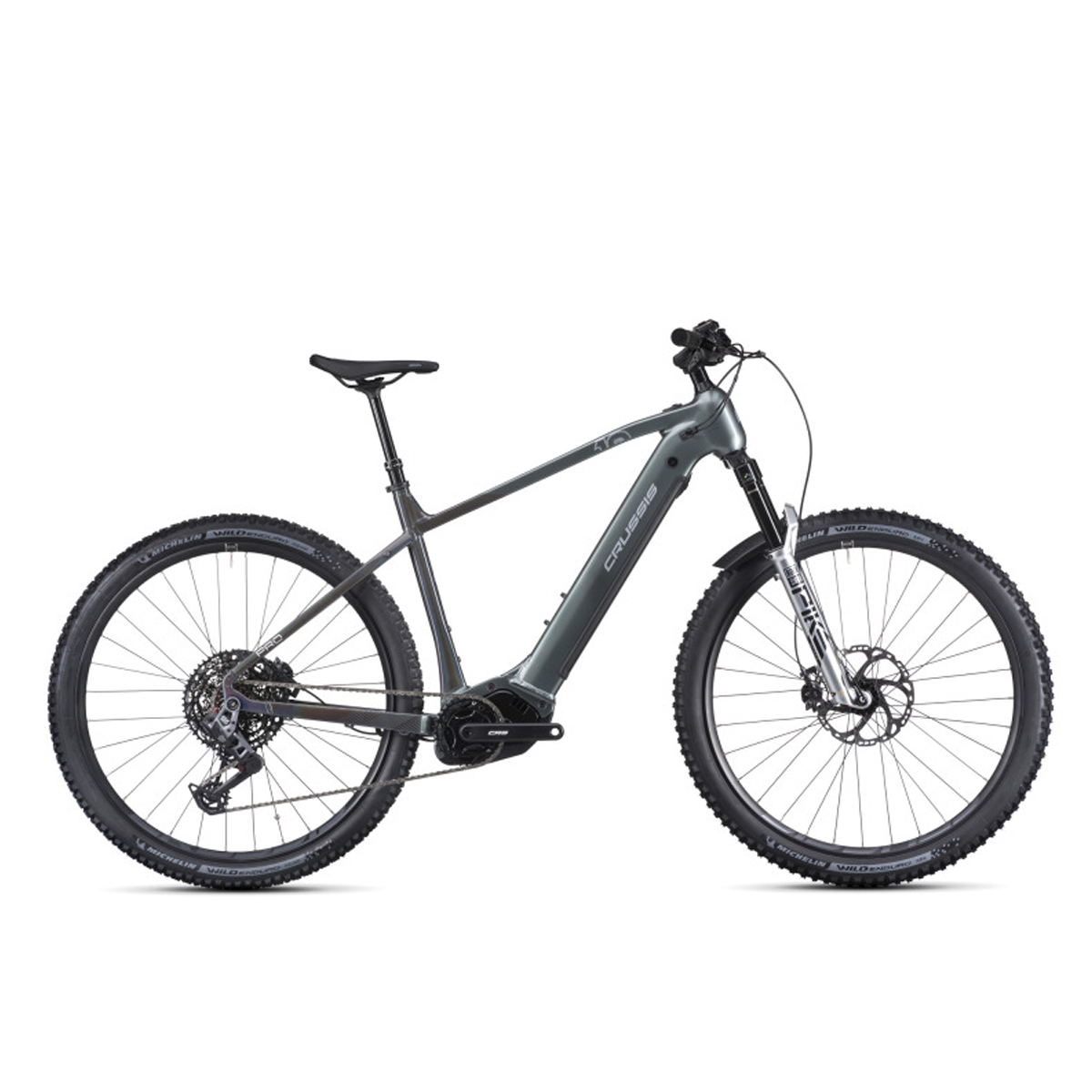 Rower elektryczny CRUSSIS e-Hard-PRO 10.10 (900 Wh), rama 20"