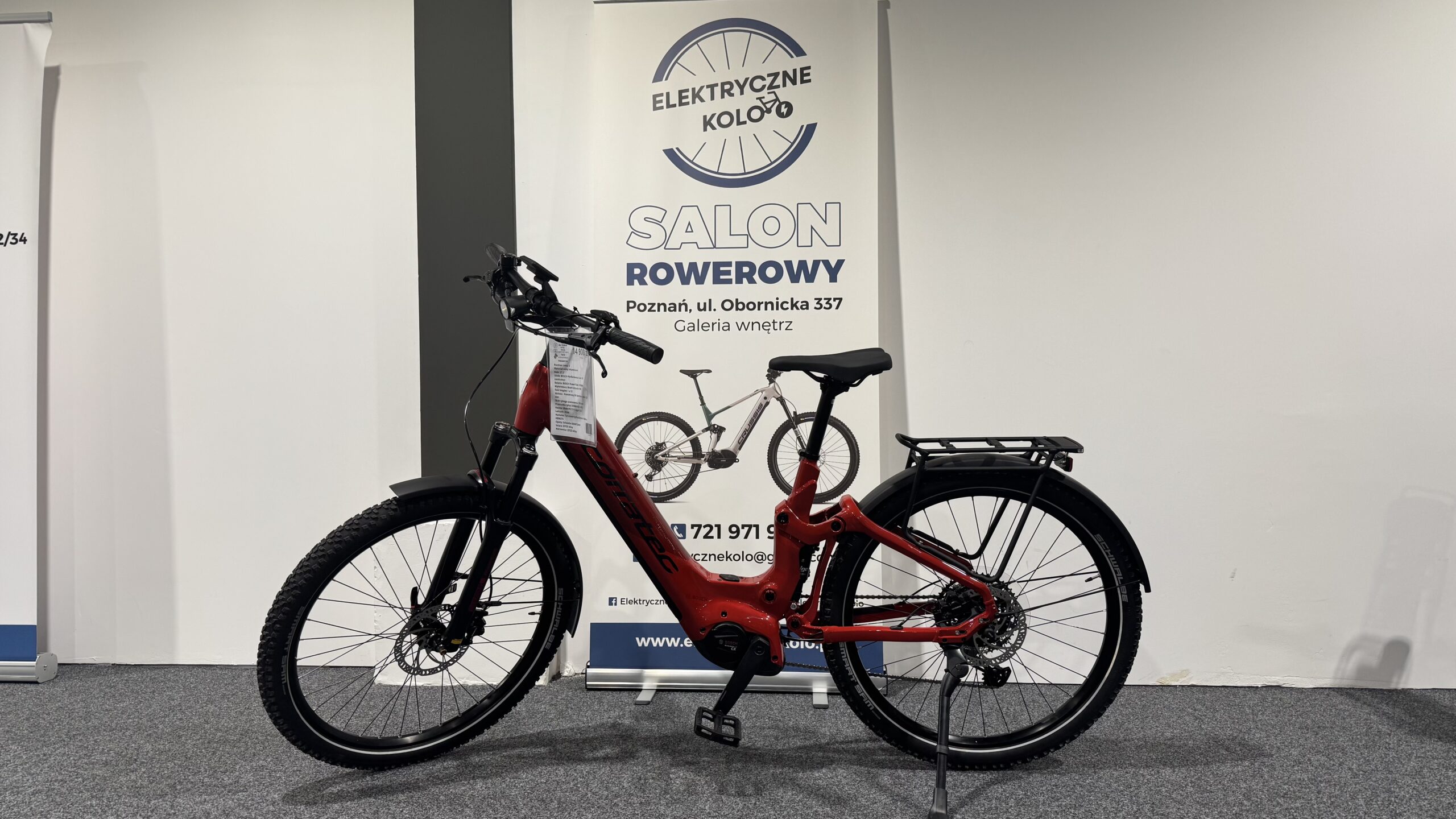 Rower Elektryczny Corratec MTC 100 Wave LTD (750 Wh), rama S / M