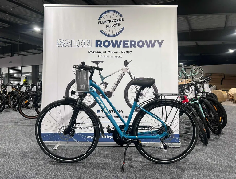 Rower Trekkingowy Romet Gazele 2.0 Turkusowy, rama 17"
