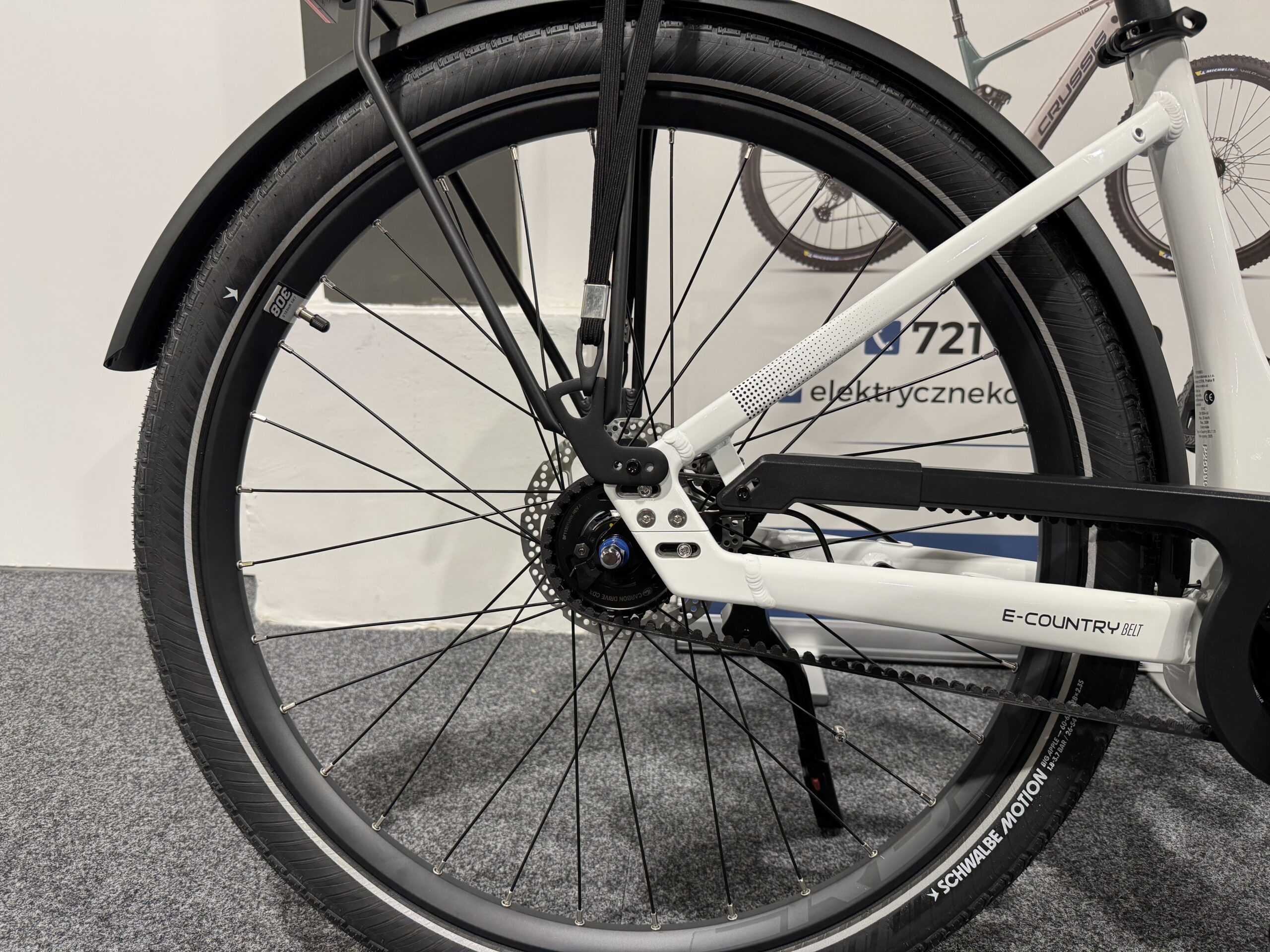 Rower elektryczny Crussis e-Country Belt 7.11 (715 Wh), rama 17" - obrazek 5